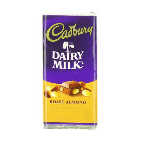 Cadbury Dairy Milk Roast Almond Milk Chocolate Bar - 3.5 Oz/14 Ea